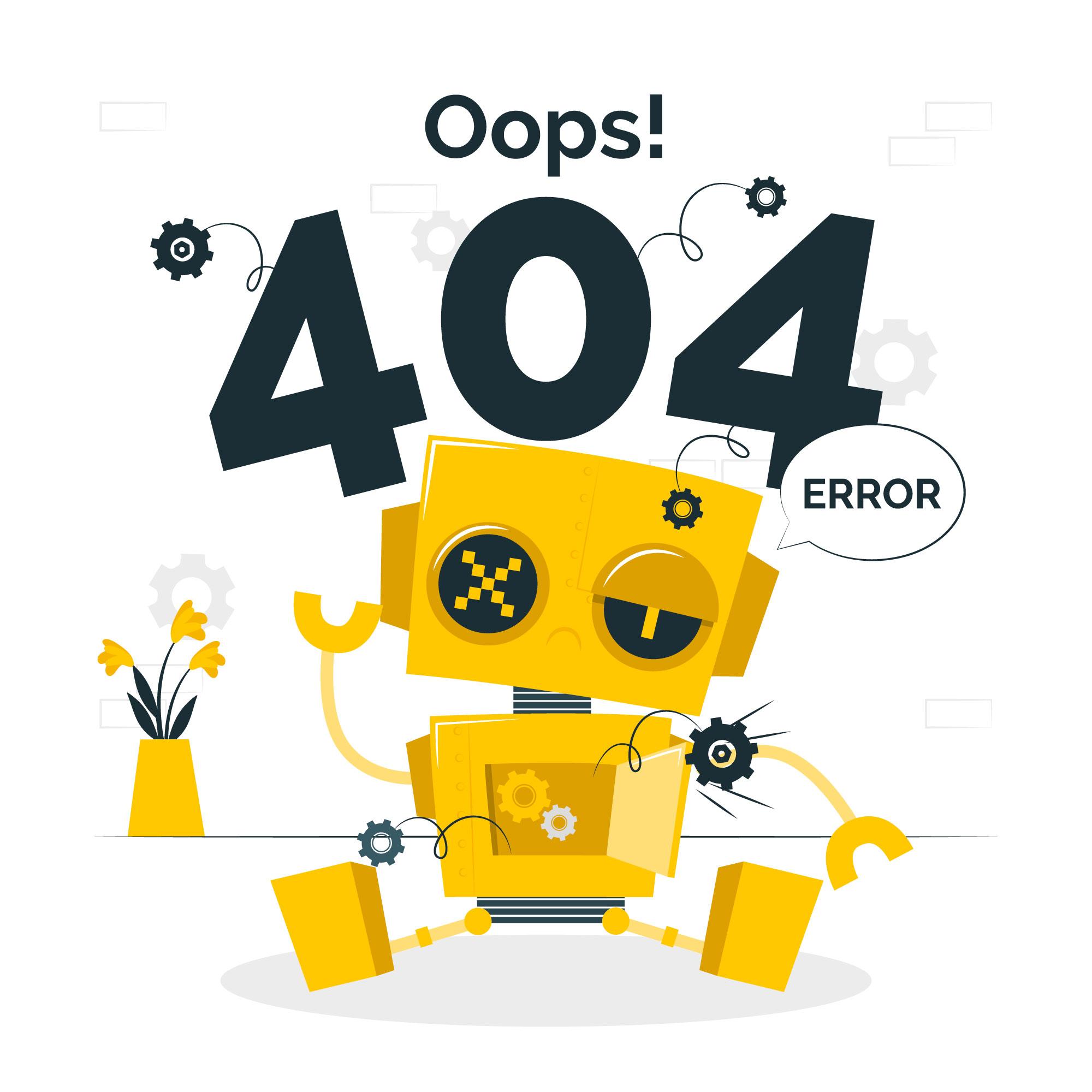 error page